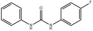 1-(4-Fluorophenyl)-3-phenylurea Struktur
