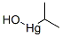 Hydroxy(1-methylethyl)mercury(II) Structure