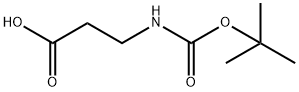 Boc-beta-alanine Structure