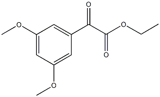 ETHYL 3,5-DIMETHOXYBENZOYLFORMATE Structure