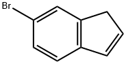 1H-INDENE, 6-BROMO- Struktur