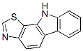10H-Thiazolo[5,4-a]carbazole(9CI) Structure