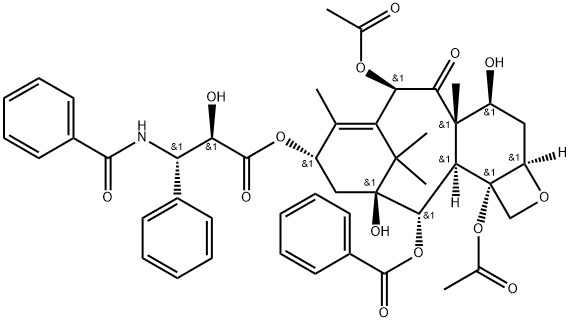 紫杉醇 结构式