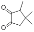 3,4,4-trimethylcyclopentane-1,2-dione Structure