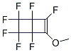 1,2,4,5,5,6,6-Heptafluoro-3-methoxybicyclo[2.2.0]hex-2-ene Structure