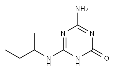 SEBUTHYLAZINE-DESETHYL-2-HYDROXY Structure