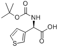 BOC-(R)-3-THIENYLGLYCINE Struktur