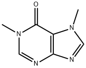 1,7-dihydro-1,7-dimethyl-6H-purin-6-one Structure