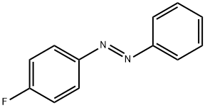 (E)-4-Fluoroazobenzene Structure