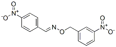 p-Nitrobenzaldehyde O-(m-nitrobenzyl)oxime Structure