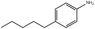 4-n-戊基苯胺 结构式