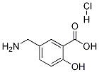 5-(AMinoMethyl)-2-hydroxybenzoic acid HCl Struktur