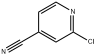 2-クロロ-4-シアノピリジン 化学構造式