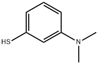 3-(ジメチルアミノ)ベンゼンチオール 化学構造式