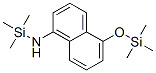 N-(トリメチルシリル)-5-[(トリメチルシリル)オキシ]-1-ナフタレンアミン 化学構造式