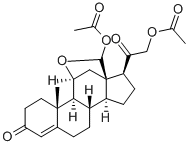 D-ALDOSTERONE 18,21-DIACETATE Struktur