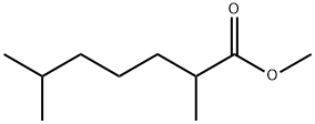 2,6-DIMETHYLHEPTANOIC ACID METHYL ESTER Struktur