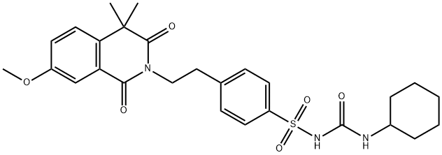 Gliquidone Struktur
