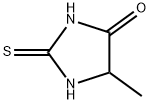 4-Imidazolidinone,5-methyl-2-thioxo-(9CI) Struktur