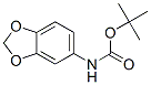 Carbamic acid, 1,3-benzodioxol-5-yl-, 1,1-dimethylethyl ester (9CI) Structure