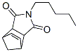 3a,4,7,7a-テトラヒドロ-2-ペンチル-4,7-メタノ-1H-イソインドール-1,3(2H)-ジオン 化学構造式