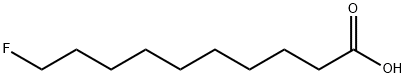 10-Fluorodecanoic acid 结构式