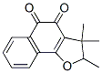2,3-dihydro-2,3,3-trimethylnaphtho[1,2-b]furan-4,5-dione Struktur