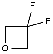 3,3-difluorooxetane Structure