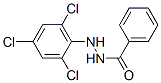 Benzoic acid 2-(2,4,6-trichlorophenyl) hydrazide Structure