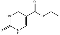 2-オキソ-1,2,3,4-テトラヒドロピリミジン-5-カルボン酸エチル 化学構造式