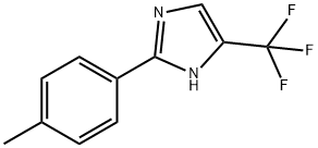 2-(4-Methylphenyl)-4-(trifluoromethyl)-1H-imidazole Struktur