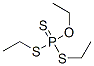 ホスホロトリチオ酸O,S,S-トリエチル 化学構造式