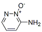 3-Pyridazinamine,2-oxide(9CI) Structure