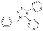 1-Benzyl-4,5-diphenyl-1H-1,2,3-triazole Struktur