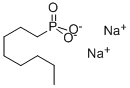 sodium octyl phosphonate Structure