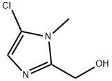 5-氯-2-羟甲基-1-甲基-1H-咪唑, 334893-99-1, 结构式