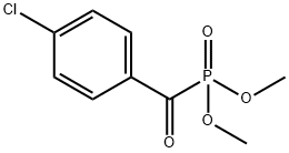 DIMETHYL(4-CHLOROPHENYLOXOMETHYL)PHOSPHONATE Structure