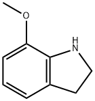 7-甲氧基吲哚啉, 334986-99-1, 结构式