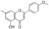 5-Hydroxy-4'-methoxy-7-methylflavone Structure