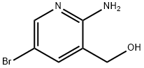 2-氨基-5-溴-3-(羟甲基)吡啶, 335031-01-1, 结构式