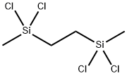 1,2-BIS(DICHLOROMETHYLSILYL)ETHANE Struktur