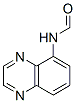 Formamide,  N-5-quinoxalinyl- Structure
