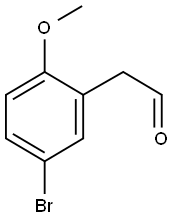 2-(5-bromo-2-methoxyphenyl)acetaldehyde Structure