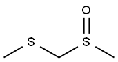 メチル(メチルスルフィニル)メチルスルフィド 化学構造式