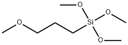 三甲氧基(3-甲氧基丙基)硅烷, 33580-59-5, 结构式