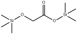2-[(トリメチルシリル)オキシ]酢酸トリメチルシリル 化学構造式