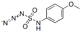 p-Methoxyphenylsulfamoyl azide Struktur