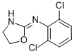 N-(2,6-ジクロロフェニル)-4,5-ジヒドロオキサゾール-2-アミン 化学構造式