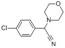 2-(4-CHLOROPHENYL)-2-MORPHOLINOACETONITRILE Struktur