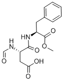 N-甲酰基-L-天冬氨酰-L-苯丙氨酸甲酯 结构式